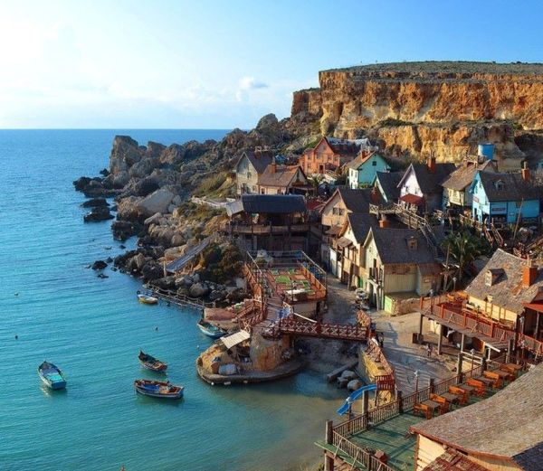 Popey Village, Anchor Bay, Malta